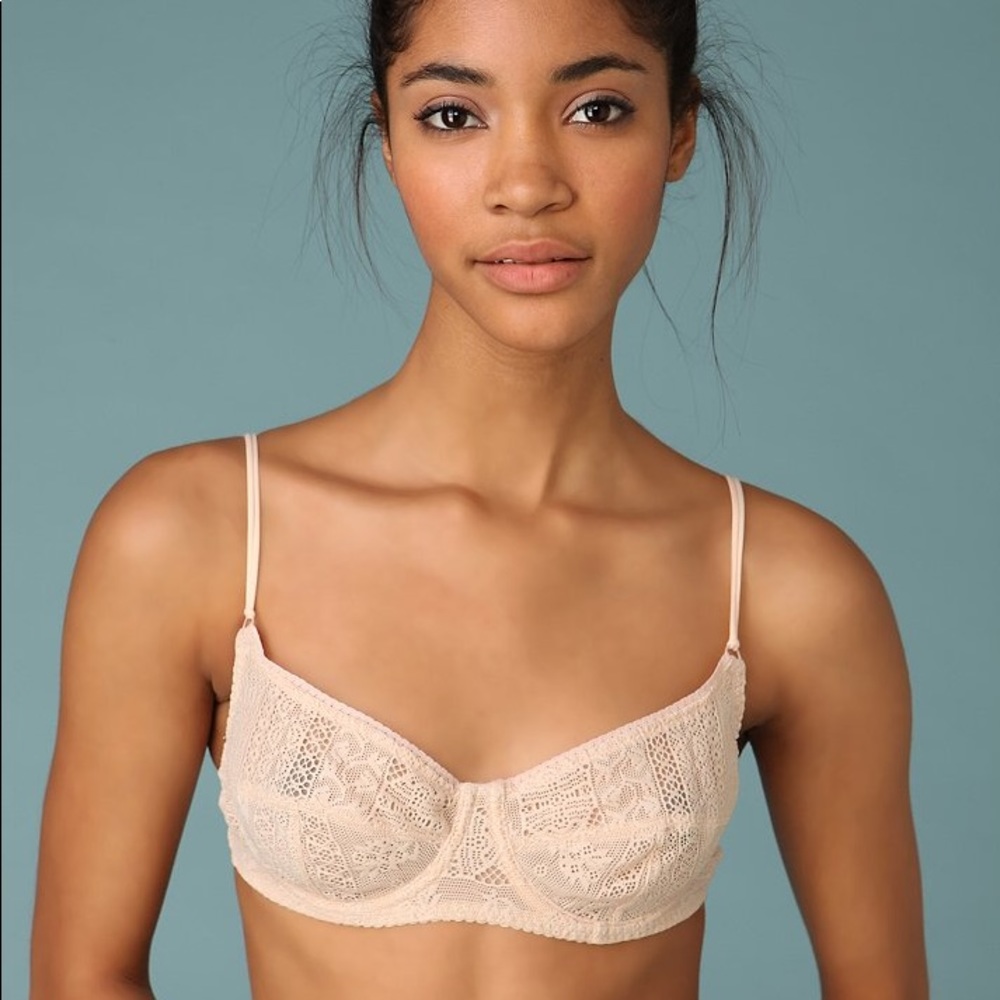 FREE PEOPLE balconette underwire bras
